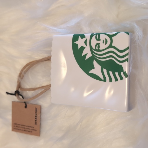 Starbucks Other - Starbucks Bag Ornament Gift Card Holder